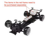 3RACING 1/10 Sakura D6 Drift Car Kit (Belt UMR) - Image 3