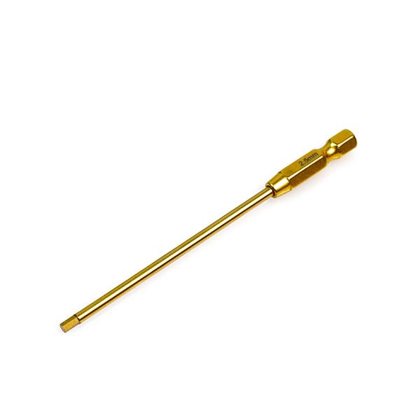 MMR-MR-EAW25 Muchmore Racing Electric Metric Allen Wrench 2.5X100mm for Electric Power Driver - Image 1