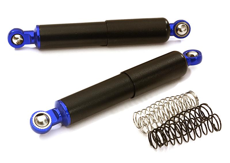 OBM003BLUE Realistic 84mm Alloy Off-Road Shocks w/ Internal Spring for 1/10 Scale Crawler - Image 1