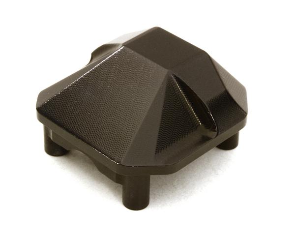 OBM1304BLACK CNC Machined Alloy Differential Cover for Axial 1/10 SCX10 II (#90046-47) - Image 1