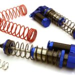 Alloy 90mm Piggyback Shock (2) w/ Rebound Adjust for SCX-10, SCX10 II, SCX10 III