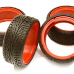 Replacement Drift Tire Set (4) for C24791 thru C24798 Type Alloy Wheel