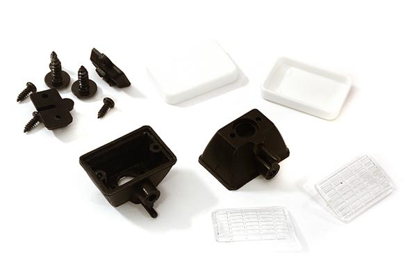 OBM1697 Realistic Spot Light (2) w/o LED, Plastic Housing for 1/10 & 1/8 Scale - Image 1