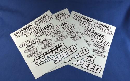 OBM800030 Schuur Speed Sticker Sheets (3) - Image 1
