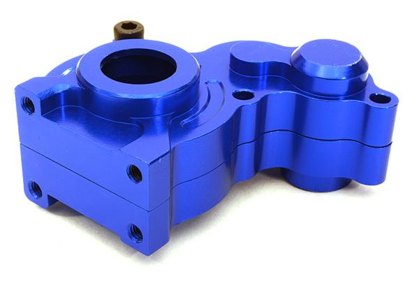 OBMBR233005BLUE CNC Machined Alloy Center Gearbox for Axial SCX-10 Honcho & Dingo - Image 1