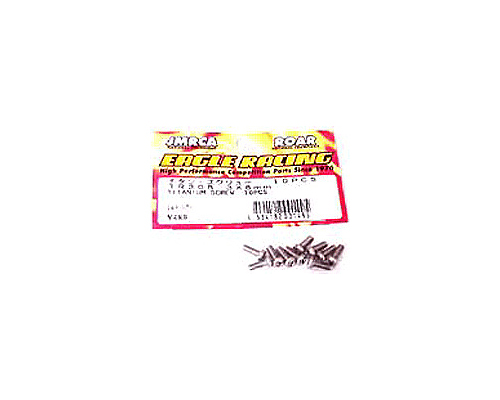 S308M Ultra Light Titanium Alloy 3x8mm STD Machine Screw 10PCS - Image 1