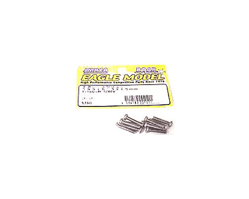 S315M Ultra Light Titanium Alloy 3x15mm STD Machine Screw 10PCS - Image 1