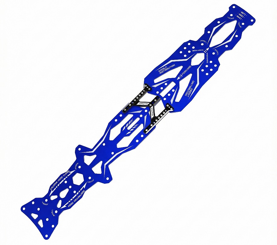 SAK-D6801BU Aluminum Chassis for Auper D6 BLUE - Image 1