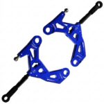 Aluminum Front Lower Arm Ver. 2 for Auper D6 BLUE