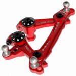 Aluminum Steering Rack for Auper D6 RED