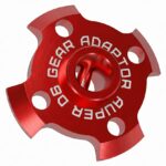 Spur Gear Adaptor for Auper D6 RED