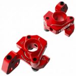 Aluminum KPI knuckle for Auper D6 RED