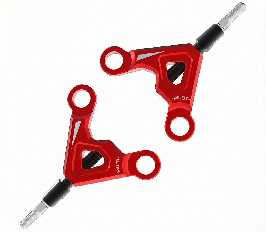 SAK-D6823RE Aluminium Rear Upper Arm for Auper D6 RED - Image 1