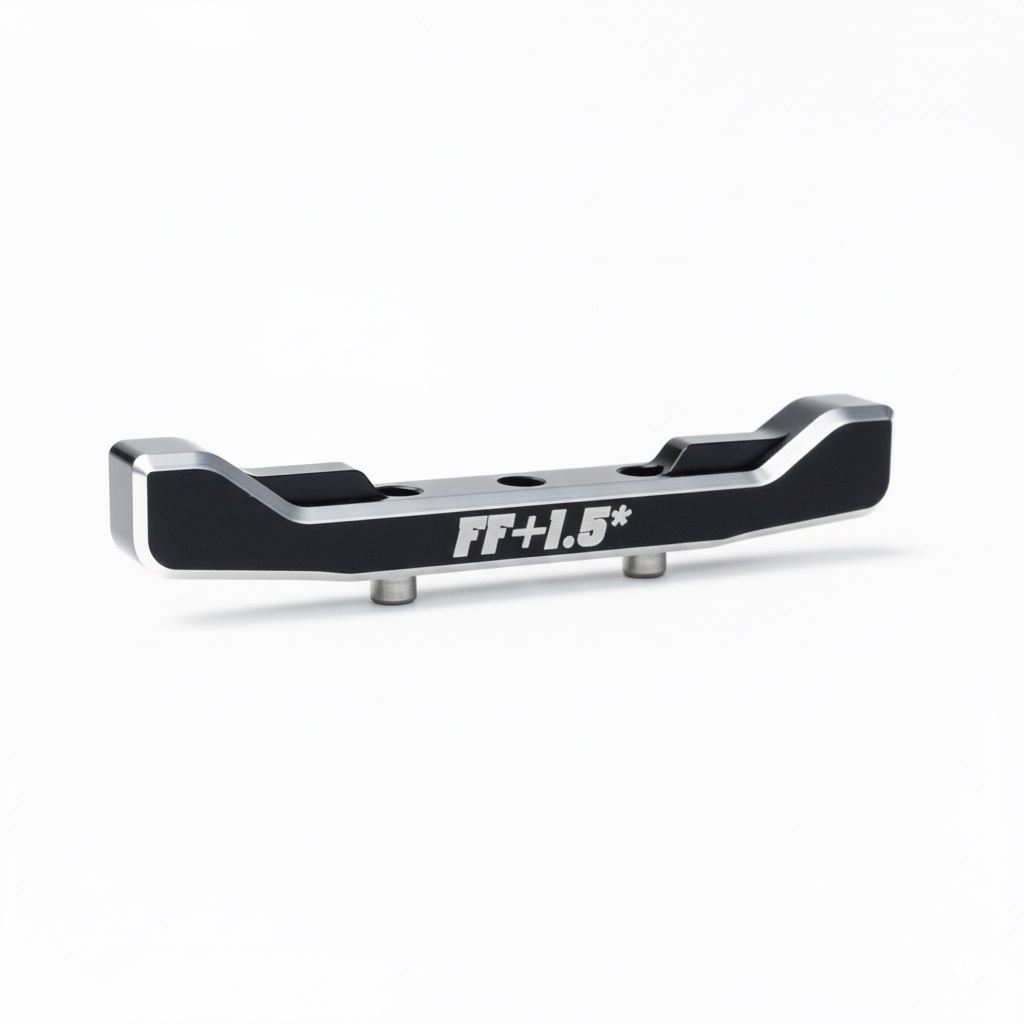 SAK-U403V2BK 7075 Aluminum Front Suspension Mount FF+1.5 Ver.2 - Image 1