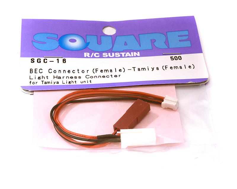SQ-SGC-16 Square R/C BEC Conversion Connectors (for Tamiya Light Unit) - Image 1