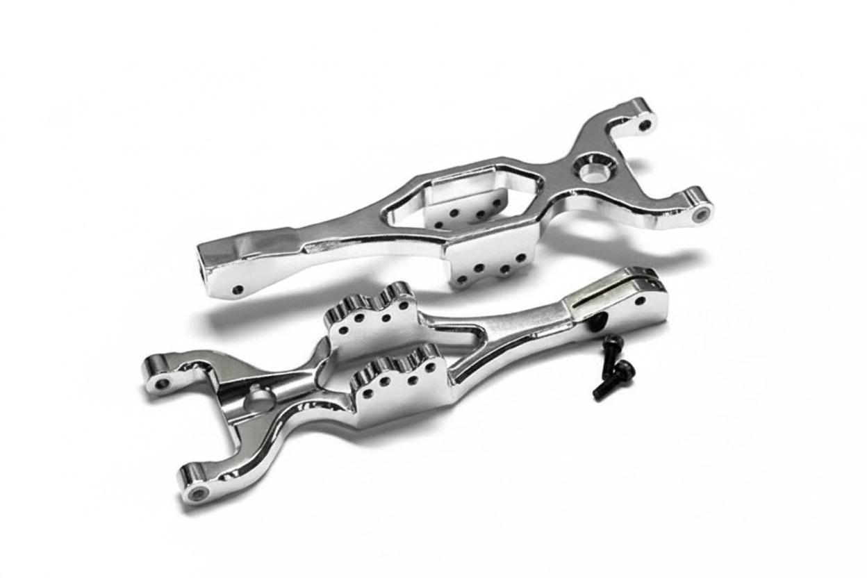 T3009CHROME Evo Lower Arm for T-Maxx(5mm Pivot)3903 3905 3906 3908 4907 4908 4909 4910 5132R - Image 1