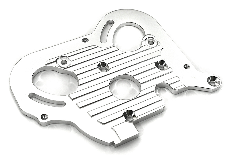 T3026SILVER Billet Machined Alloy Motor Plate for Traxxas 1/10 E-Maxx(3903, 3905, 3908) 3977 - Image 1