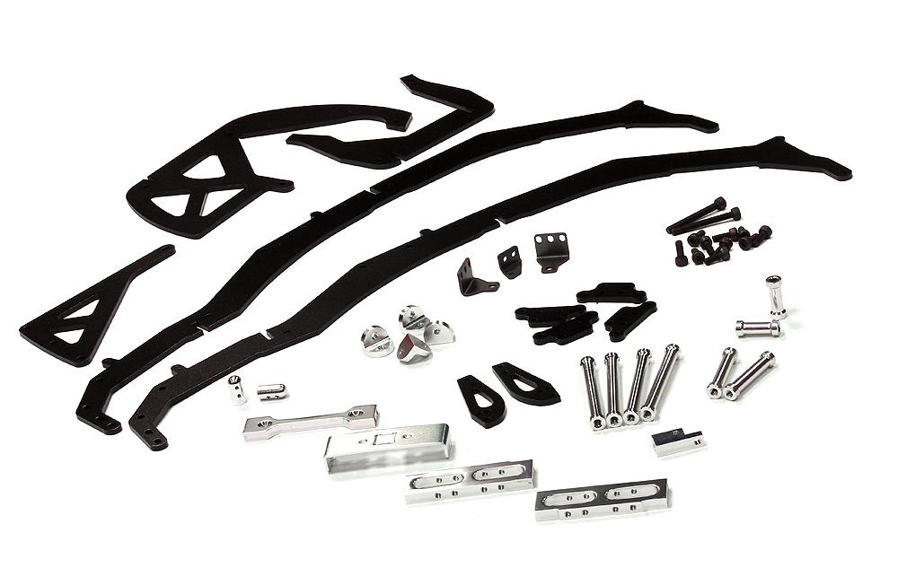 T3218SILVER Evolution3 Roll Cage w/ Wing Mount for 1/10 Revo 2.5 - Image 1