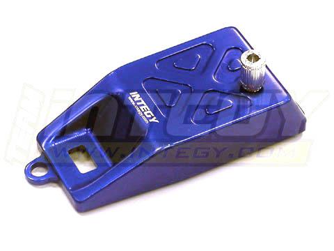 T3268BLUE Evolution-5 Receiver Box Cover for Traxxas Slayer(both) - Image 1