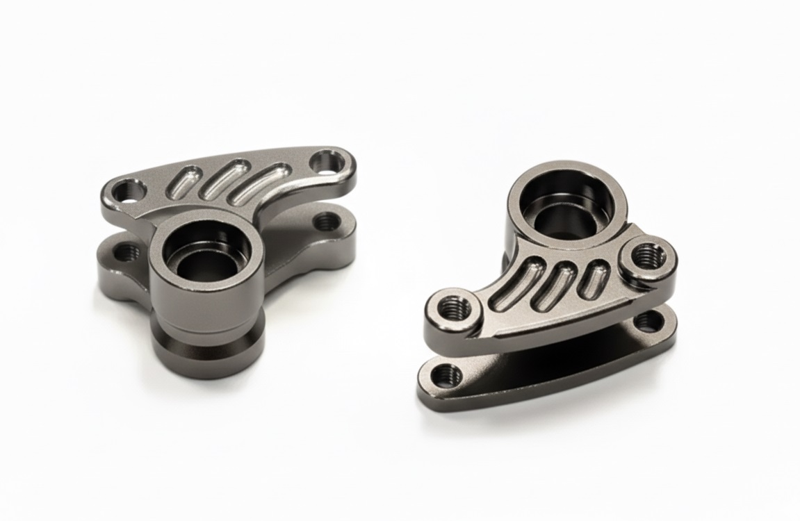 T3436GUN Billet Machined Rear Rocker Arms for Traxxas 1/16 E-Revo, Slash, Rally - Image 1