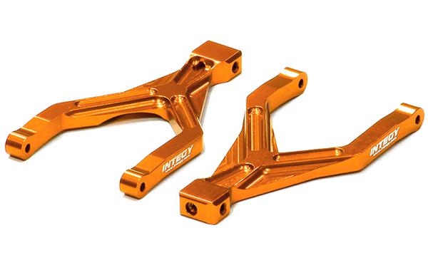 T3551ORANGE Billet Machined T2 Rear Upper Arms for Traxxas 1/16 E-Revo VXL & Summit VXL - Image 1