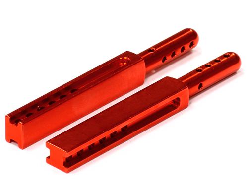 T3703RED Alloy Body Post(2) for T-Maxx 3.3 3903 3905 3906 3908 4907 4908 4910 v3 v4 4914R - Image 1
