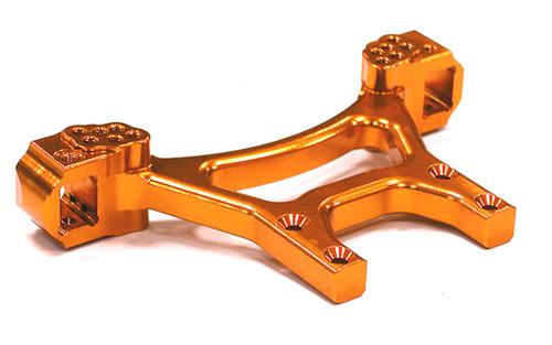 T4091ORANGE Billet Machined Shock Tower for E-Maxx 3903 3908 & T-Maxx 4908 4907 4910 4917R - Image 1