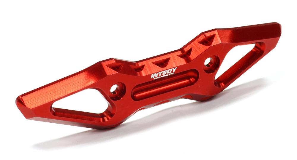 T4110RED Evolution-6 Billet Machined Alloy Front Bumper for Traxxas 1/10 E-Revo 5335 - Image 1