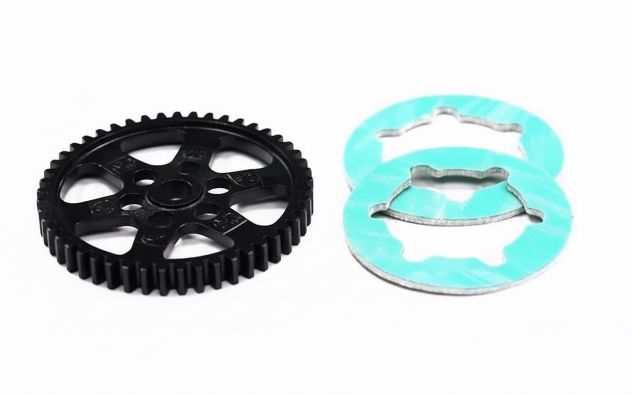 T6655 Billet Machined Steel Spur Gear 49T for HPI Nitro Firestorm - Image 1