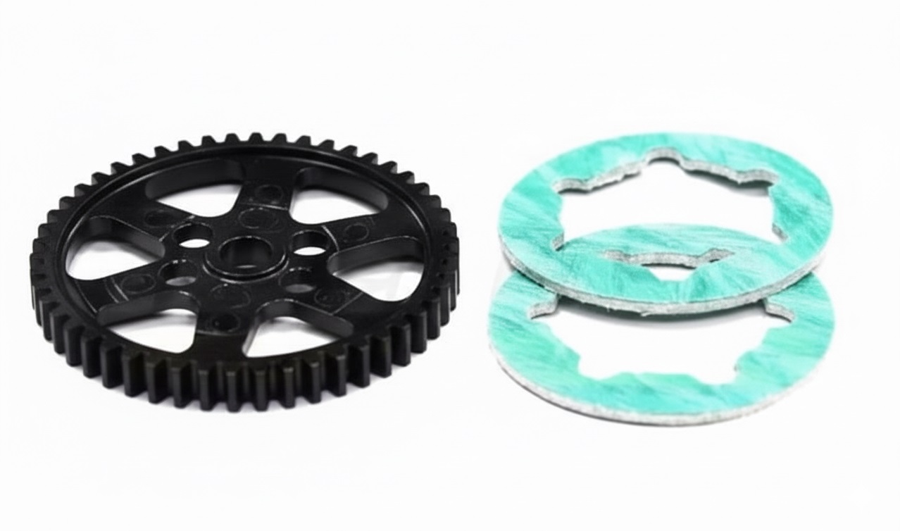 T6656 Billet Machined Steel Spur Gear 50T for HPI Nitro Firestorm - Image 1