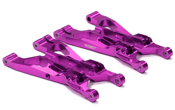 T6712PURPLE Billet Machined T2 Lower Arms for Savage Flux, X 4.6 2011 & Savage XL - Image 1