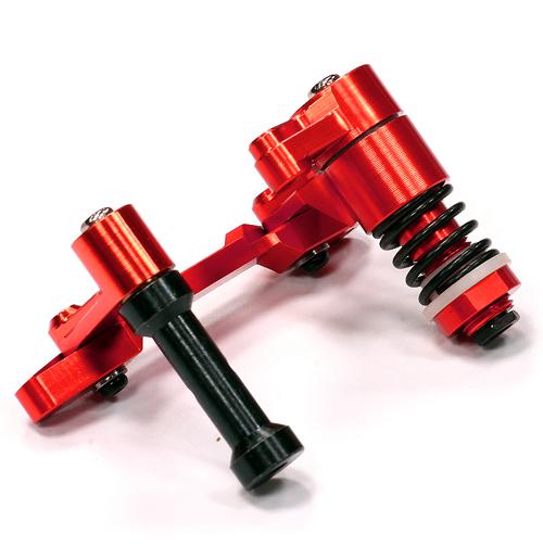 T6717RED Billet Machined T2 Steering Bellcrank for Savage X 4.6 2011, Flux & XL - Image 1