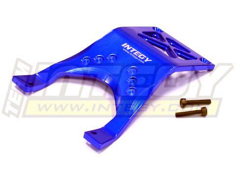 T6785BLUE Billet Machined Alloy Front Skid Plate for Traxxas 1/10 Nitro Stampede 2WD - Image 1