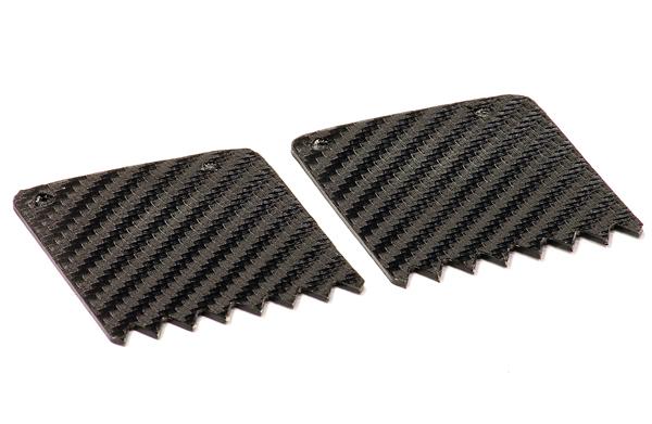 T7793 Mud Flap (2) for Associated 1/10 SC10 4X4 Short Course Truck - Image 1