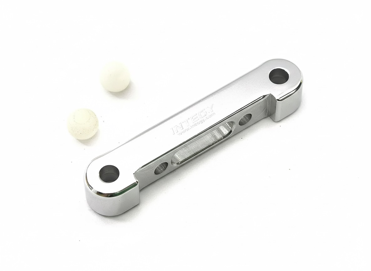 T7830SILVER Billet Machined Alloy Rear Arm Mount B for Associated 1/10 GT2 off-road Truck - Image 1