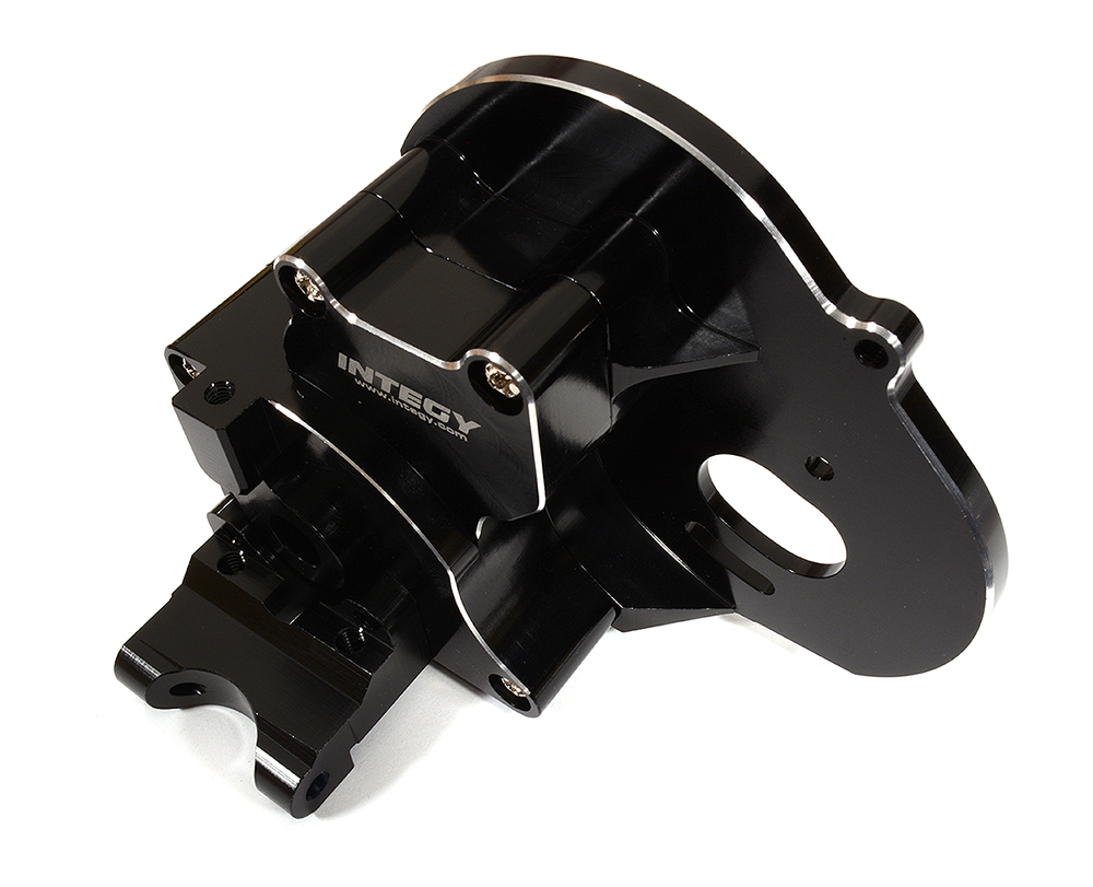 T7983BLACK Gearbox Housing for Traxxas 1/10 Stampede 2WD, Rustler 2WD & Bandit XL5 3691A - Image 1