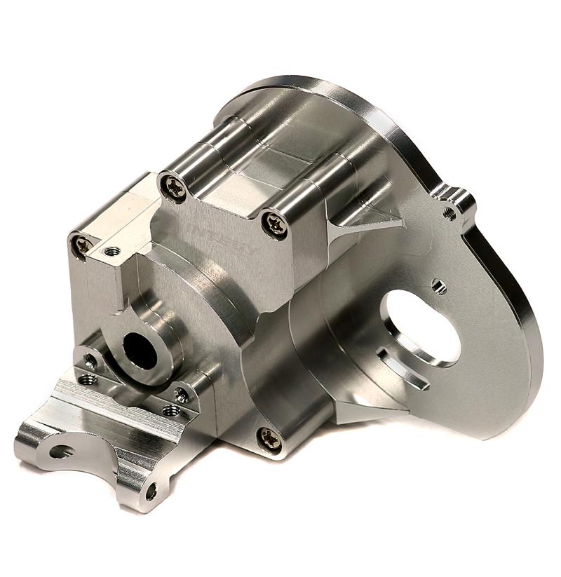 T7983SILVER Gearbox Housing for Traxxas 1/10 Stampede 2WD, Rustler 2WD & Bandit XL5 3691A - Image 1