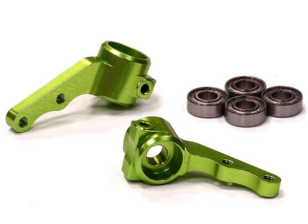 T7996GREEN Steering Blocks II for 1/10 Elec. Slash 2WD Stampede 2WD Rustler 2WD Band 3736 - Image 1