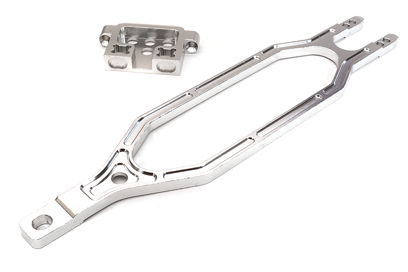 T8085SILVER Evolution Battery Hold Down for 1/10 Electric Slash 2WD - Image 1