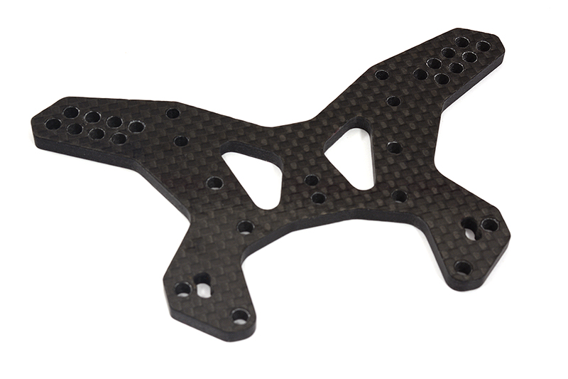 T8220 Carbon Fiber Rear Shock Tower for Losi Ten-T Truggy & SCTE - Image 1