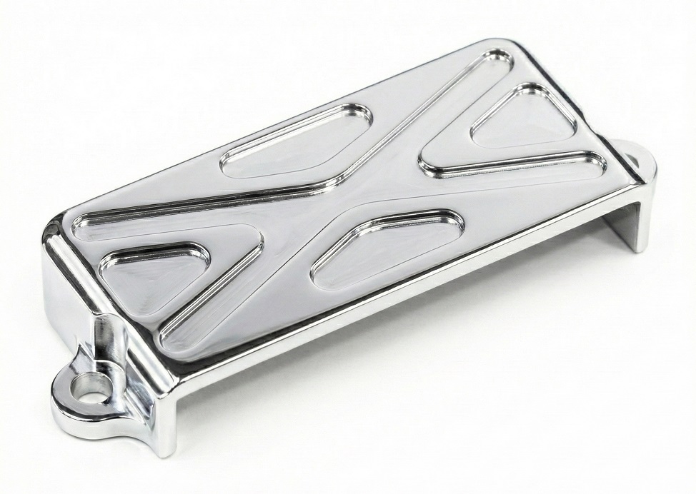 T8526SILVER Evolution Receiver Box Cover (S) for Traxxas 1/10 Electric Slash 2WD 5624 - Image 1