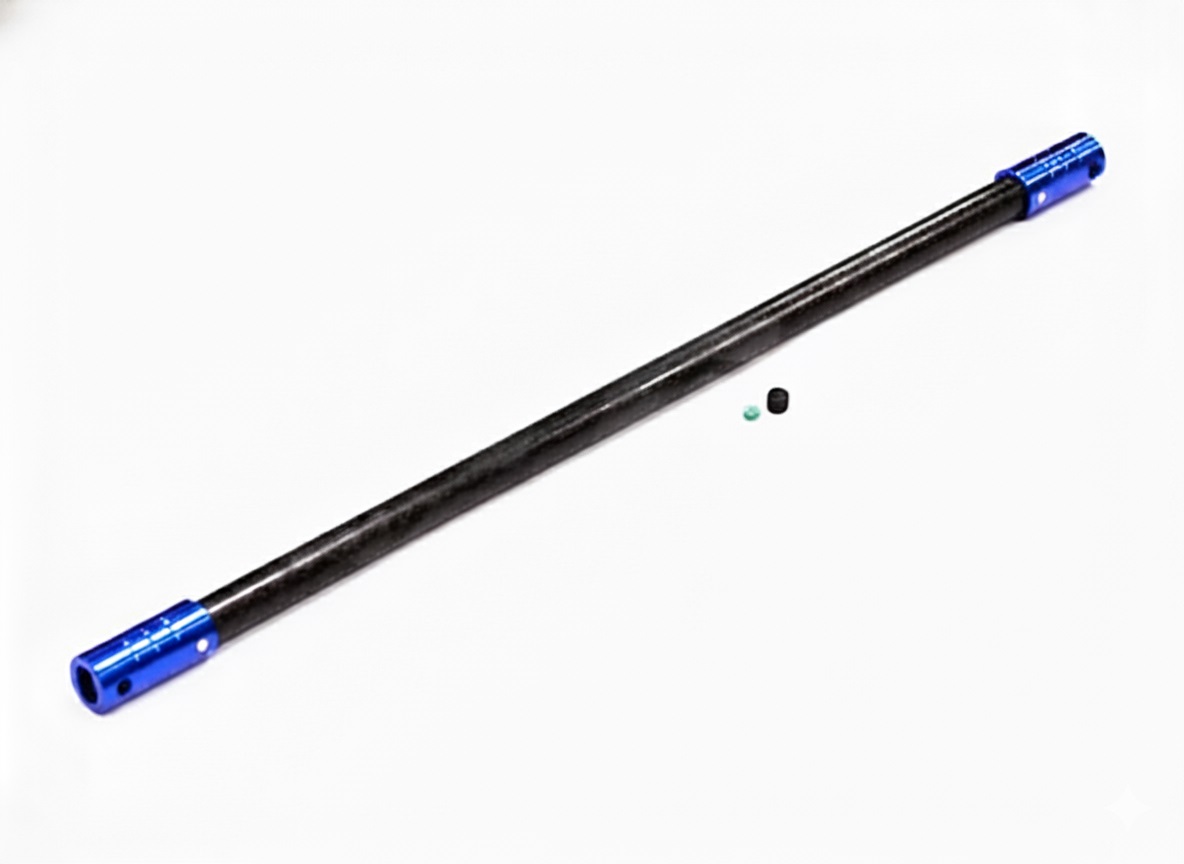 T8542BLUE Graphite Center Drive Shaft for Traxxas 1/10 Slash 4X4 non-LCG(L=235mm) 6855 688 - Image 1