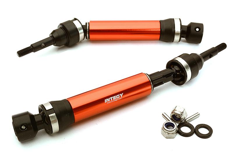T8559RED XHD V2 Front Universal Drive Shafts for Traxxas 1/10 Slash & Stampede 4X4 6851X - Image 1