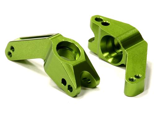 T8584GREEN Machined Rear Hub Carriers for 1/10 Stampede 4X4, Slash 4X4 & Rustler 4X4 1952 - Image 1