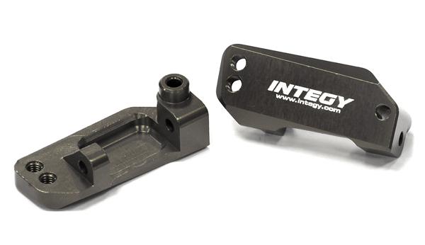 T8639GREY Machined T3 Caster Blocks for 1/10 Rustler 2WD, Stampede 2WD, Slash 2WD 3632 - Image 1