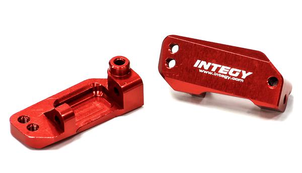 T8639RED Machined T3 Caster Blocks for 1/10 Rustler 2WD, Stampede 2WD, Slash 2WD 3632 - Image 1