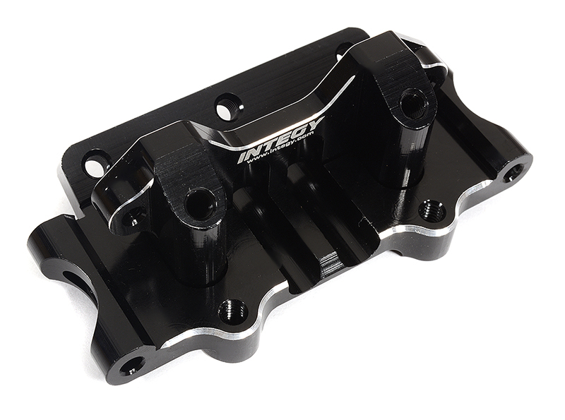 T8641BLACK Machined T3 Front Bulkhead for 1/10 Rustler 2WD, Stampede 2WD & Slash 2WD 2530A - Image 1