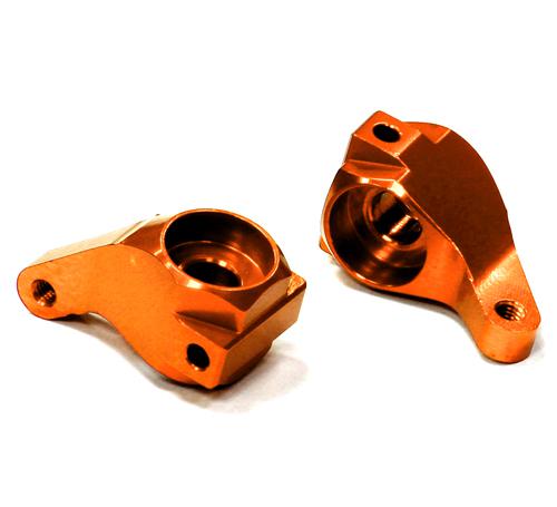 T8650ORANGE Machined T3 Steering Knuckle (2) for Rustler 2WD/Stampede 2WD/Slash 2WD 3736 - Image 1
