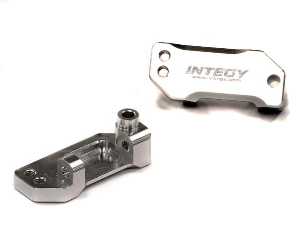 T8654SILVER Billet Machined Alloy Caster Blocks for Traxxas 1/10 Bandit 2432 - Image 1