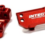 Red Billet Machined Front Caster Blocks for Traxxas Slash 2WD 1/10 Scale 3632
